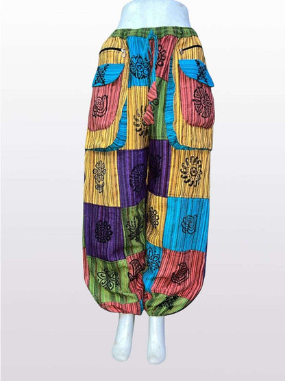 Patchwork Lounge Joggers – Women