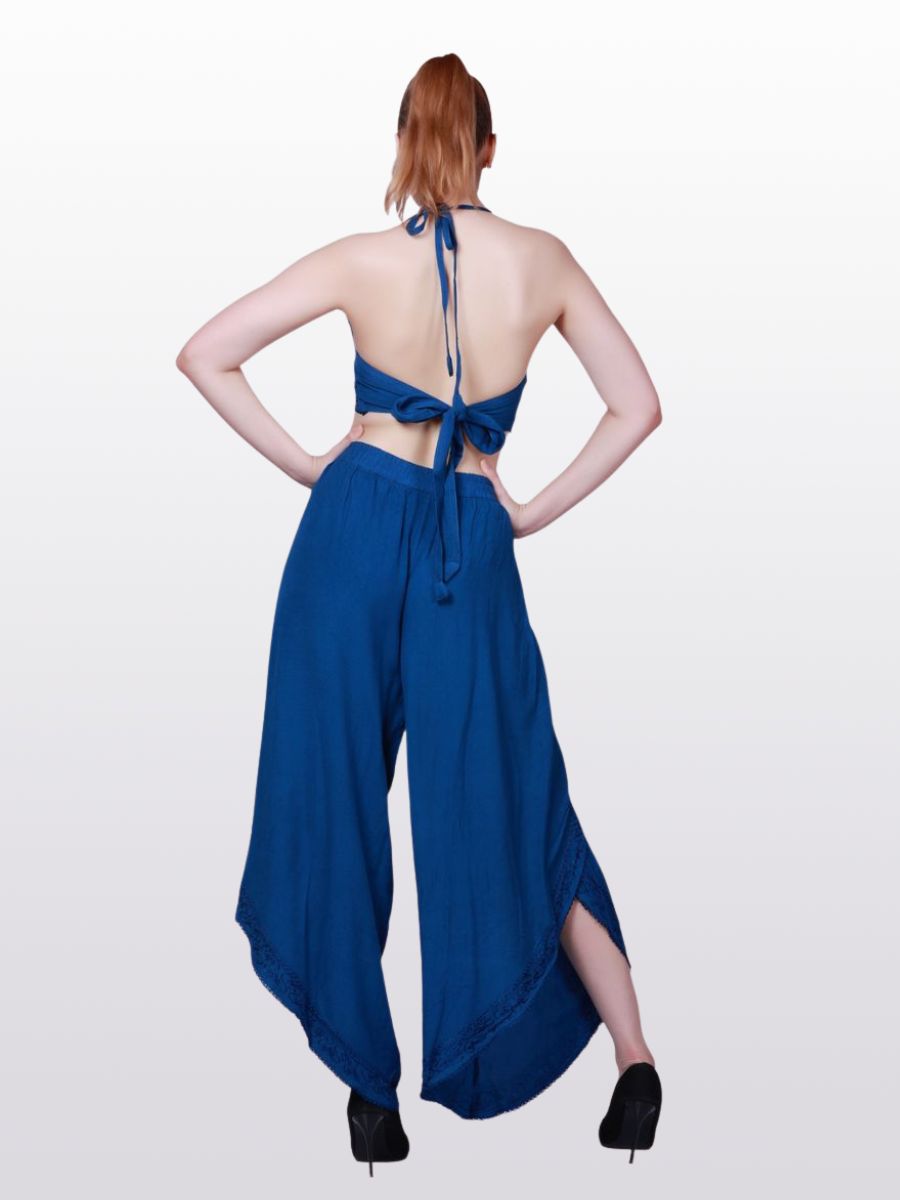 Chic Embroidered Two-Piece Set