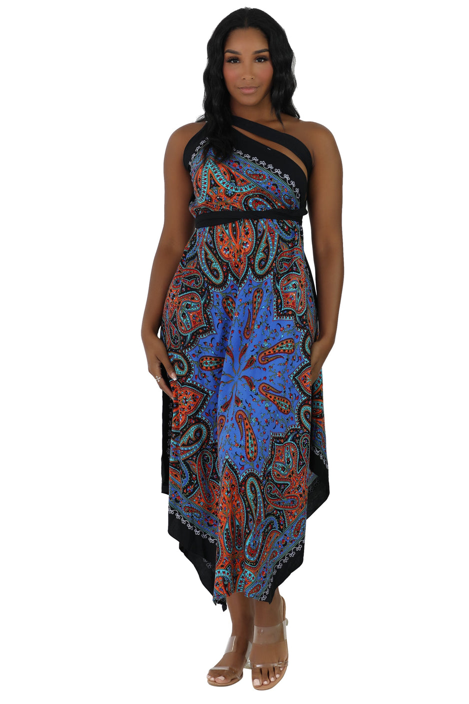Women’s Batik Wrap Dress