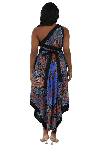 Women’s Batik Wrap Dress