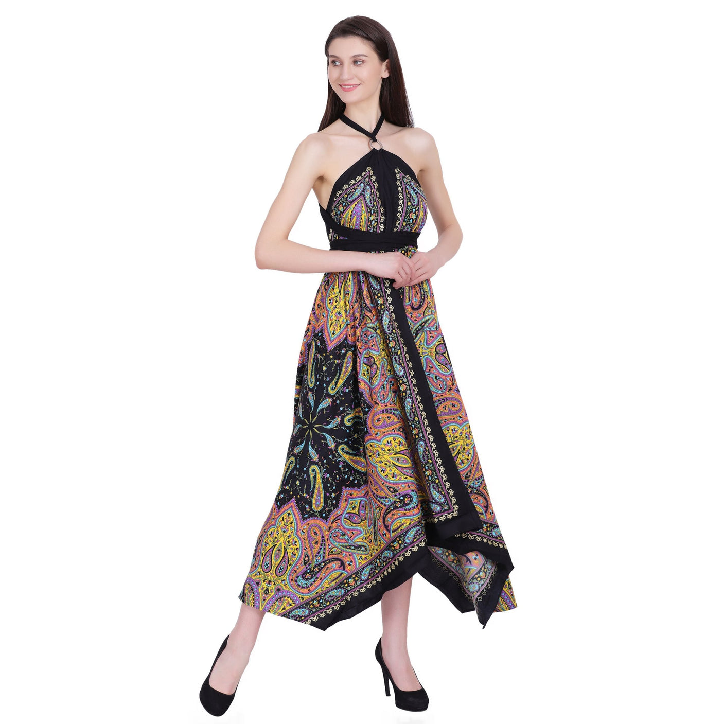 Women’s Batik Wrap Dress