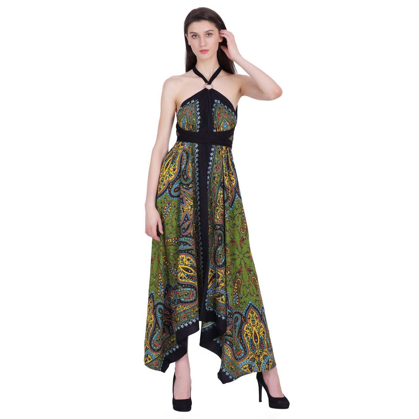 Women’s Batik Wrap Dress