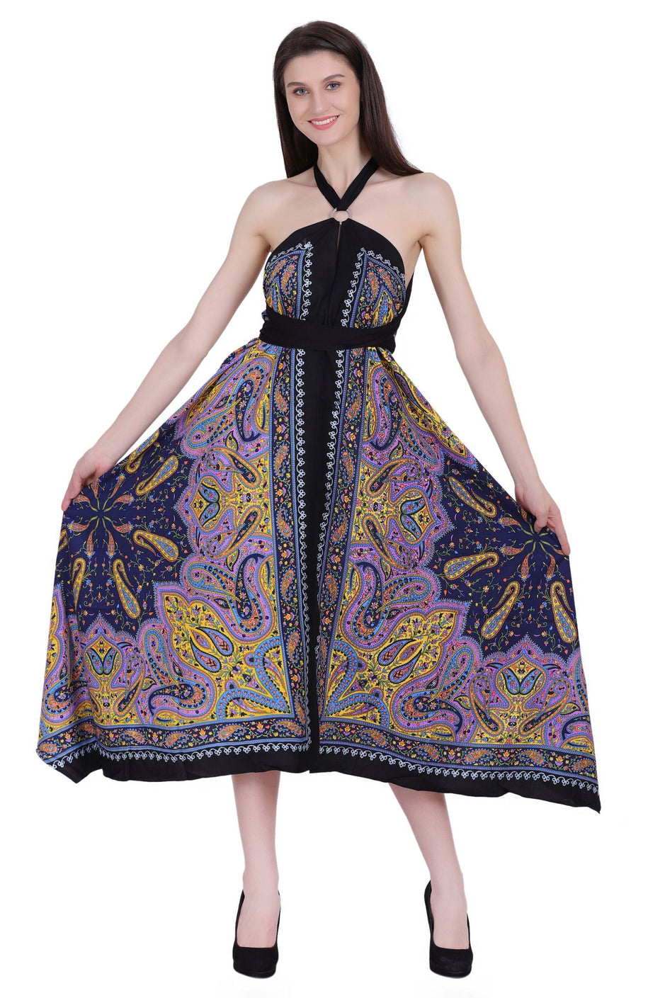Women’s Batik Wrap Dress