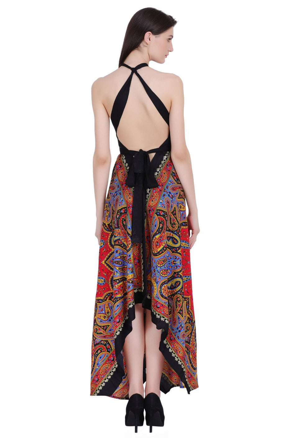 Women’s Batik Wrap Dress