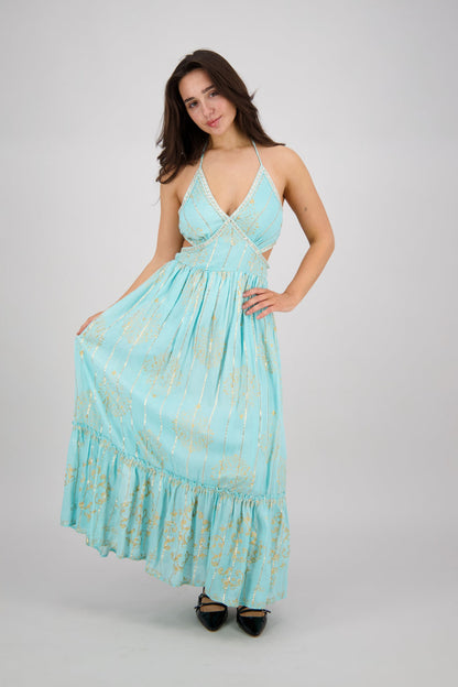 Tulum Cut-Out Maxi Dress