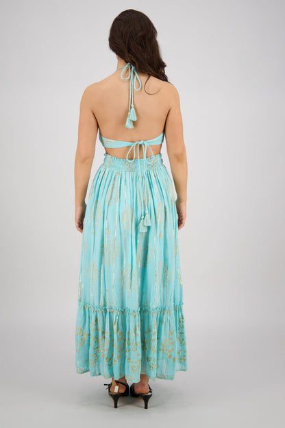 Tulum Cut-Out Maxi Dress