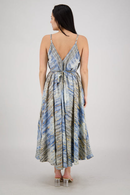 Seafoam Flowy Maxi Dress