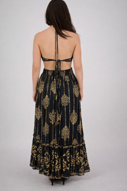 Tulum Cut-Out Maxi Dress