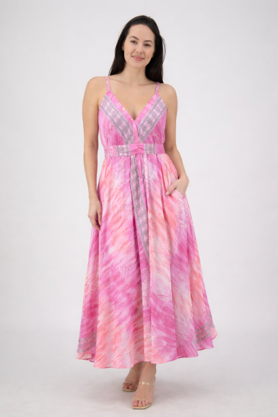 Seafoam Flowy Maxi Dress