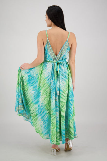 Seafoam Flowy Maxi Dress