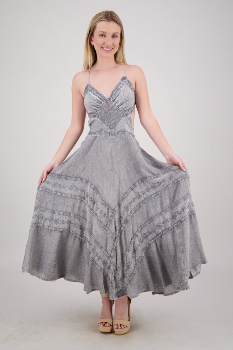 Elegant Halter Maxi Dress