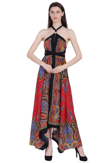 Women’s Batik Wrap Dress