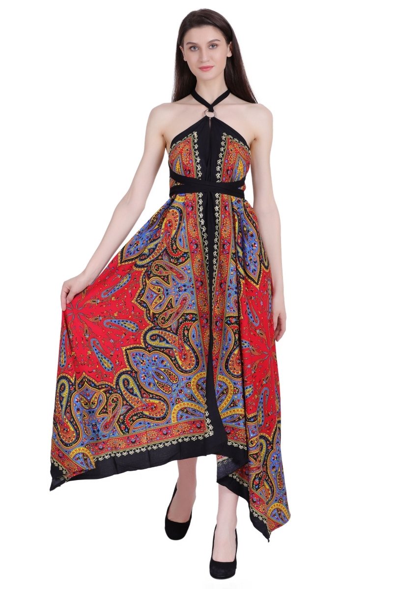 Women’s Batik Wrap Dress