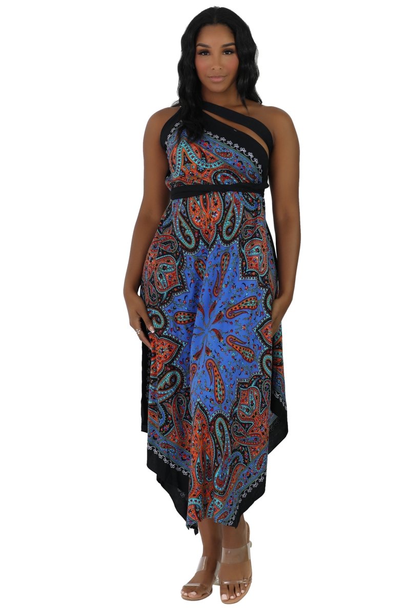 Women’s Batik Wrap Dress