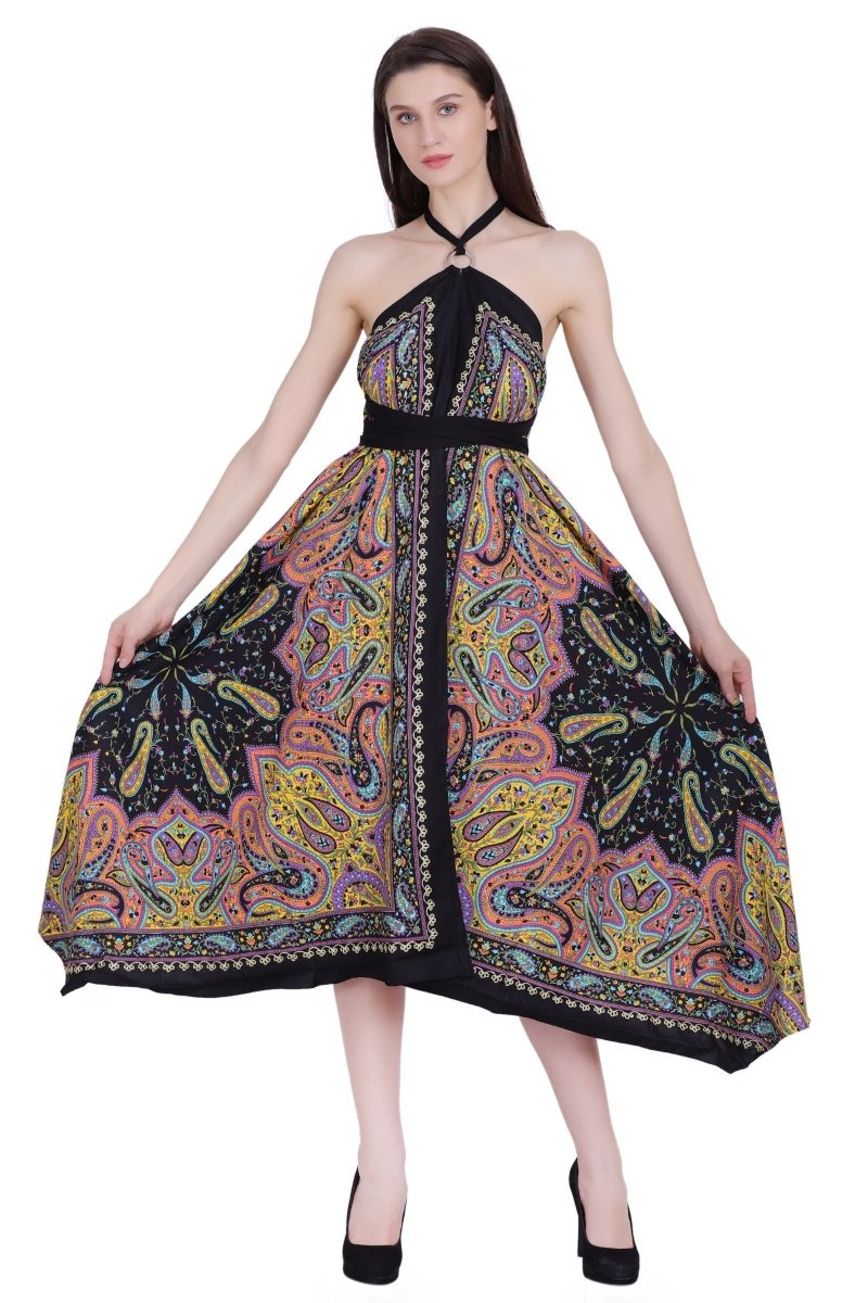 Women’s Batik Wrap Dress