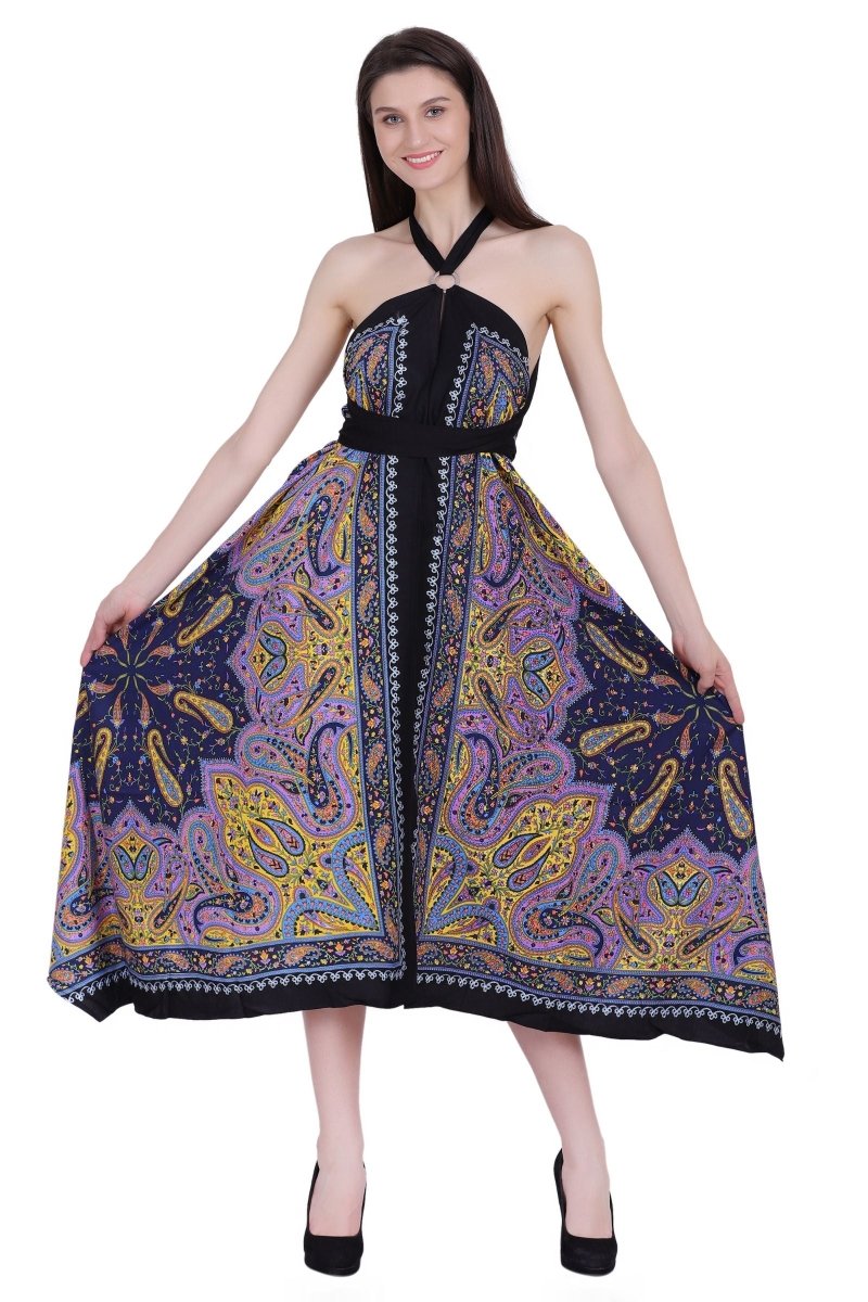 Women’s Batik Wrap Dress