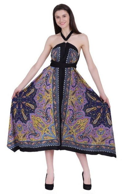 Women’s Batik Wrap Dress