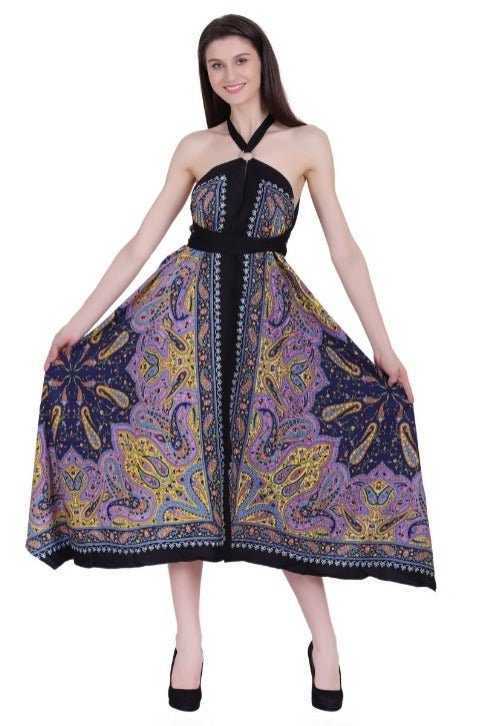 Women’s Batik Wrap Dress